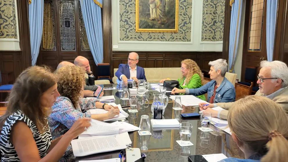 Consello Reitor do IMCE, con Mercedes Queixas, 19 de xu&ntilde;o de 2025.