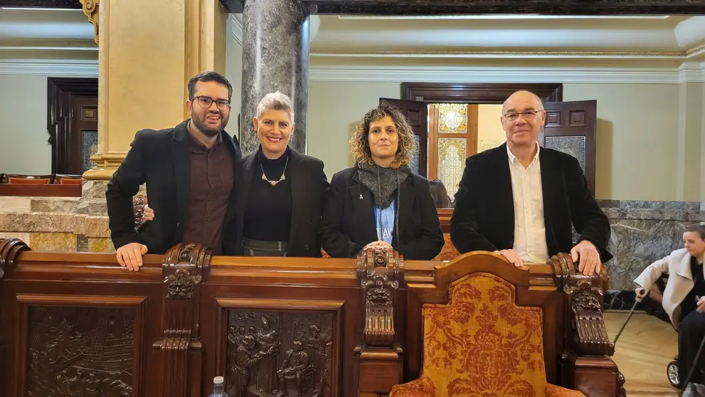 Grupo municipal do BNG no Pleno decembro de 2025