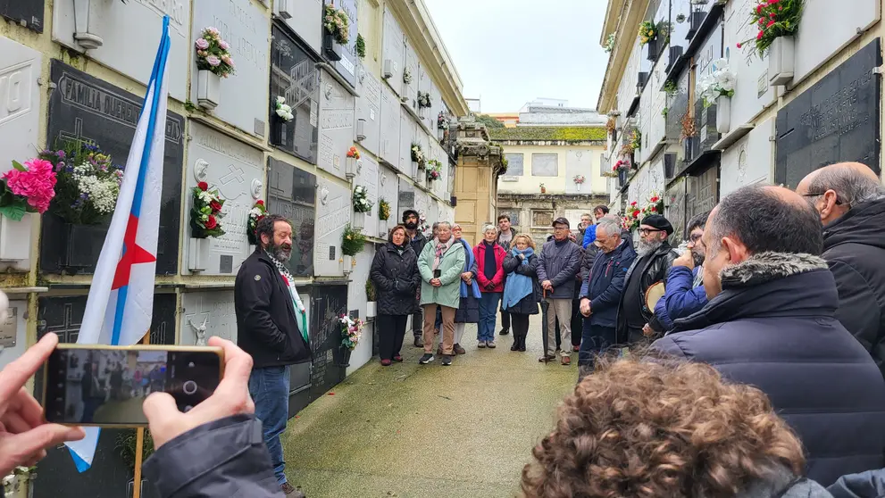 Homenaxe BNG a Moncho Valcarce, 31 de xaneiro de 2026.