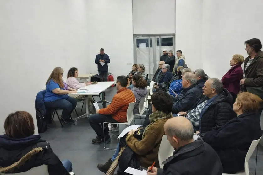 Encontro de Avia Veira coa veci&ntilde;anza de Monte Mero. Febreiro de 2026,