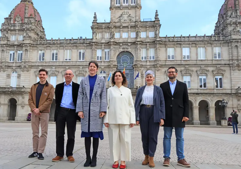 Foto de grupo en Mar&iacute;a Pita