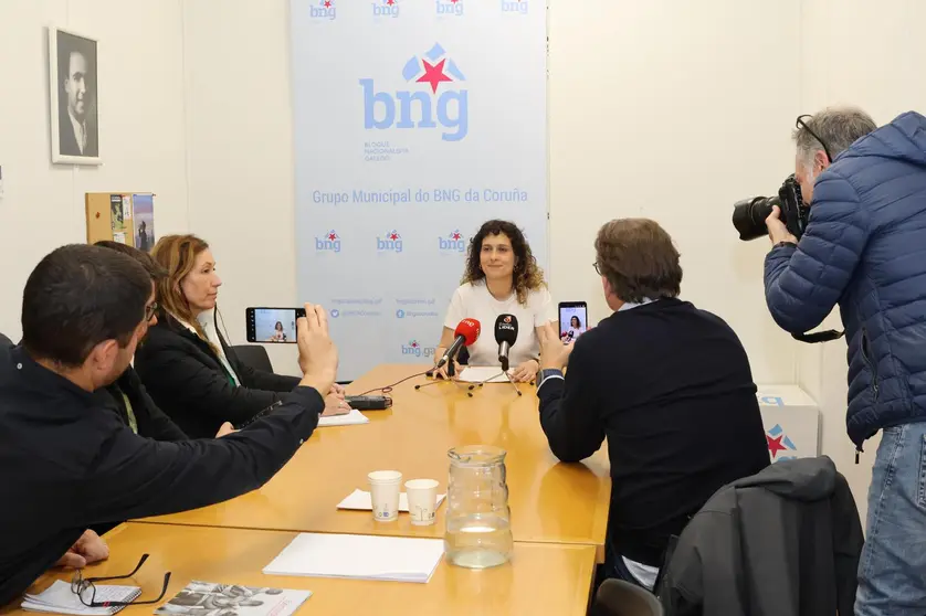 Conferencia de prensa de Avia Veira sobre mobilidade, 11 de maio de 2026.