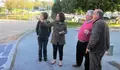 Avia Veira reclama melloras no barrio de Labañou, un dos esquecidos do Goberno municipal
