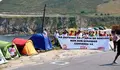 Carril transmítelle o apoio e solidariedade @s traballadores acampados en Nostián