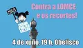 O BNG chama a participar na performance reivindicativa contra a LOMCE