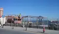 Novo "mamotretiño" no Parrote con enorme impacto visual sobre o castelo de Santo Antón