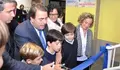 O Sr. Negreira ve "los líderes de nuestra futura sociedade" nos alumnos dun colexio do Opus 