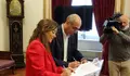 Rolda de prensa de presentación do acordo entre o PSdeG-PSOE e o BNG para o mandato 2019-2023