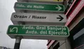 O BNG demanda a retirada dos letreiros con nomes franquistas