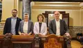 O Pleno dá luz verde a asuntos negociados polo BNG, entre eles dous puntos do acordo de investidura