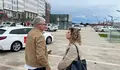 Avia Veira acompaña a caravana dos taxistas en protesta pola competencia desleal dos VTC