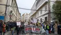 Queixas acompaña a marcha das familias do CEIP Cidade Vella e pídelle á Xunta a reforma integral do centro