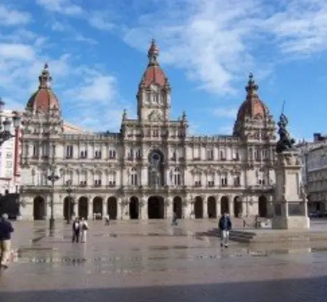 Vista exterior do Palacio Municipal de Mar&iacute;a Pita