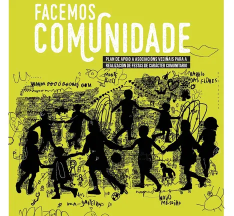 Parte da portada do programa "Facemos Comunidade"