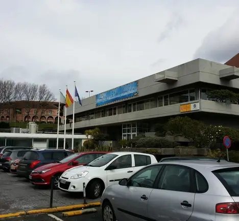 Exterior do Centro oceanogr&aacute;fico na Coru&ntilde;a