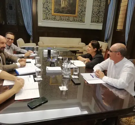 Comisi&oacute;n Seguimento BNG-PSOE. Primeira reuni&oacute;n 1 de Outubro de 2019.
