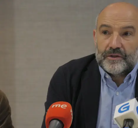 N&eacute;stor Rego. Rolda de prensa 13 de novembro de 2020.