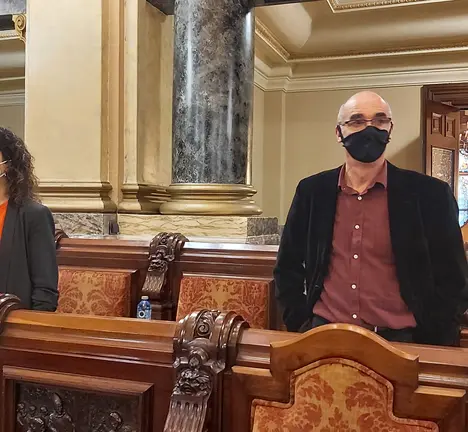 Pleno decembro 2020. Avia Veira e Francisco Jorquera