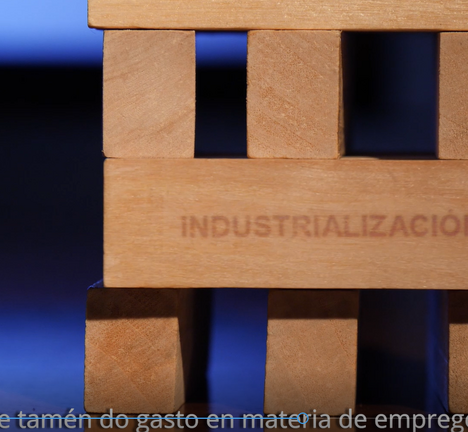 Pantallazo do v&iacute;deo "A Xunta xoga &agrave; 'jenga' cos orzamentos na Coru&ntilde;a e perde"