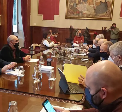 Comisi&oacute;n do Bordo Litoral. 16 de decembro de 2020.