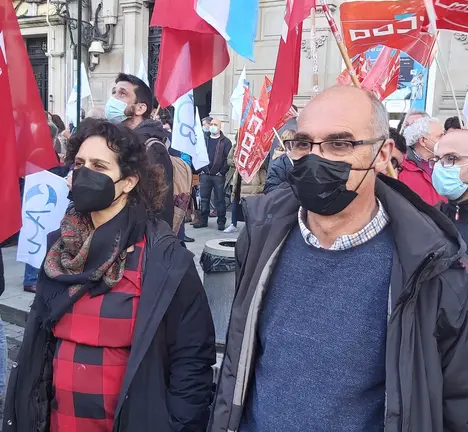 Avia Veira e Francisco Jorquera