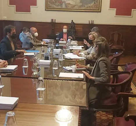 Comisi&oacute;n de Facenda sobre o Presco.
