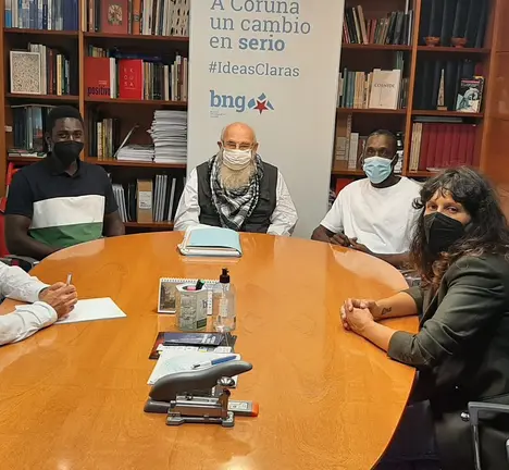 Francisco Jorquera, Ibrahima, Guillermo Fern&aacute;ndez Obanza, Magatte e Avia Veira.