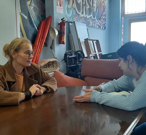 Avia Veira con Sonia Valbuena 2 (2)