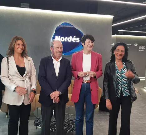Ana Pont&oacute;n e Francisco Jorquera co presidente e vicepresidentas de Nord&eacute;s Club Empresarial