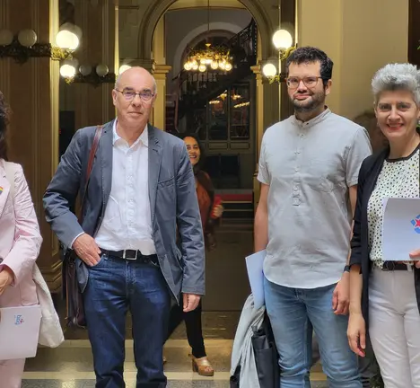 Grupo municipal do BNG no Pleno de Organizaci&oacute;n, 29 de xu&ntilde;o de 2023.