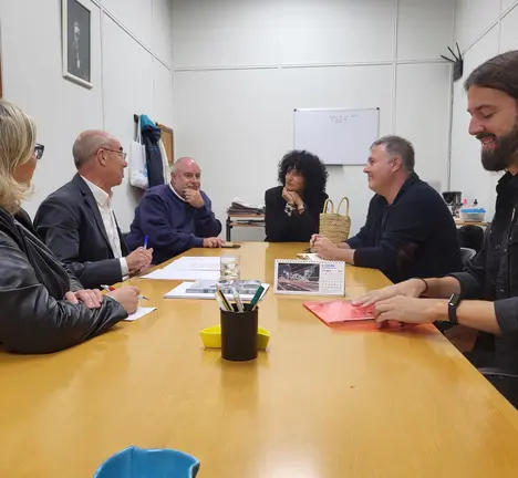 Encontro co comit&eacute; de empresa de Teleperformance. 27 de setembro de 2023.