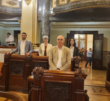 Grupo municipal BNG no Pleno Outubro