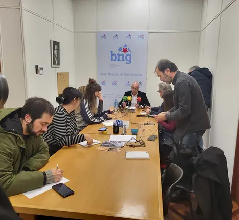 Conferencia de prensa BNG Jorquera sobre as nosas propostas para os orzamentos do Concello 2024.