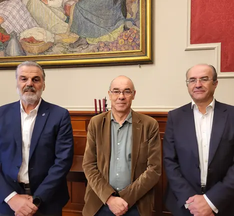 Fernando Vidal, Jorquera e Francisco Peleteiro