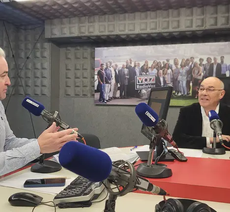 Pablo Portabales entrevista Jorquera para Radio Voz. 20 de novembro de 2024.