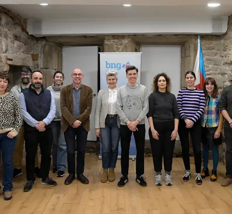 Reuni&oacute;n constitutiva do novo Consello Local ap&oacute;s a Asemblea Nacional realizada o 1 de febreiro.