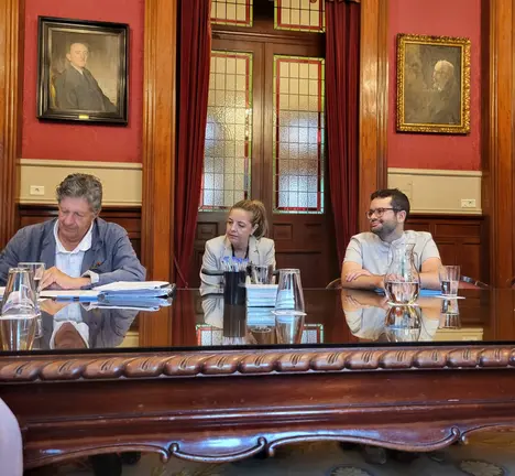 <p>David Soto na reuni&oacute;n constitutiva da Comisi&oacute;n de Suxesti&oacute;ns e Reclamaci&oacute;ns. 20 de xullo de 2023.</p>

<p>&nbsp;</p>
