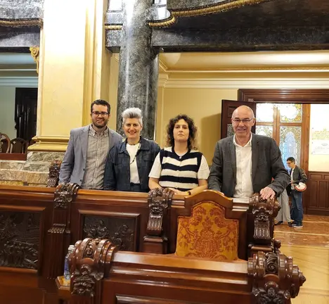 Grupo municipal do BNG. Pleno de abril.