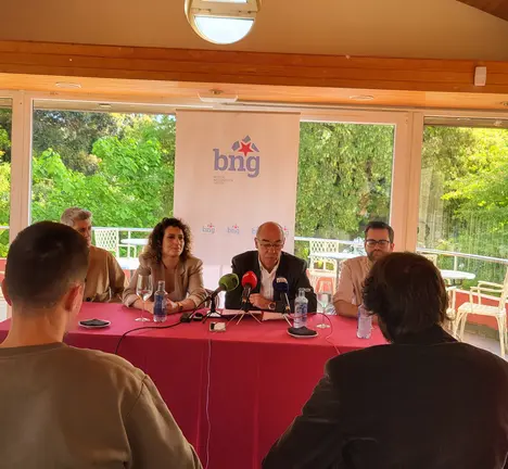 Conferencia prensa BNG ecuador mandato