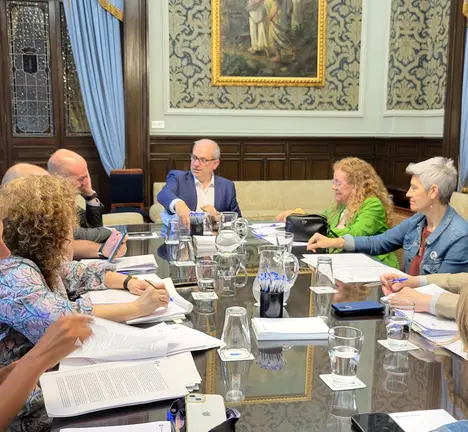 Consello Reitor do IMCE, con Mercedes Queixas, 19 de xu&ntilde;o de 2025.