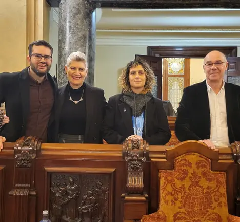 Grupo municipal do BNG no Pleno decembro de 2025
