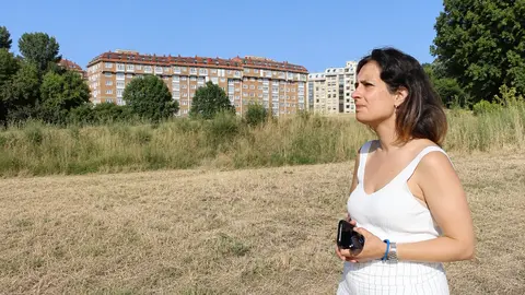 Avia Veira, nun dos soares do Concello nos Rosais, a anunciar que o BNG nunca vai apoiar a transferencia de edificabilidade desde As Percebeiras.
