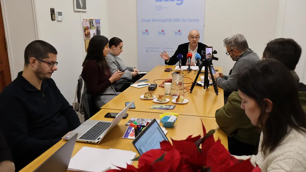 Conferencia de prensa de Jorquera sobre os orzamentos II