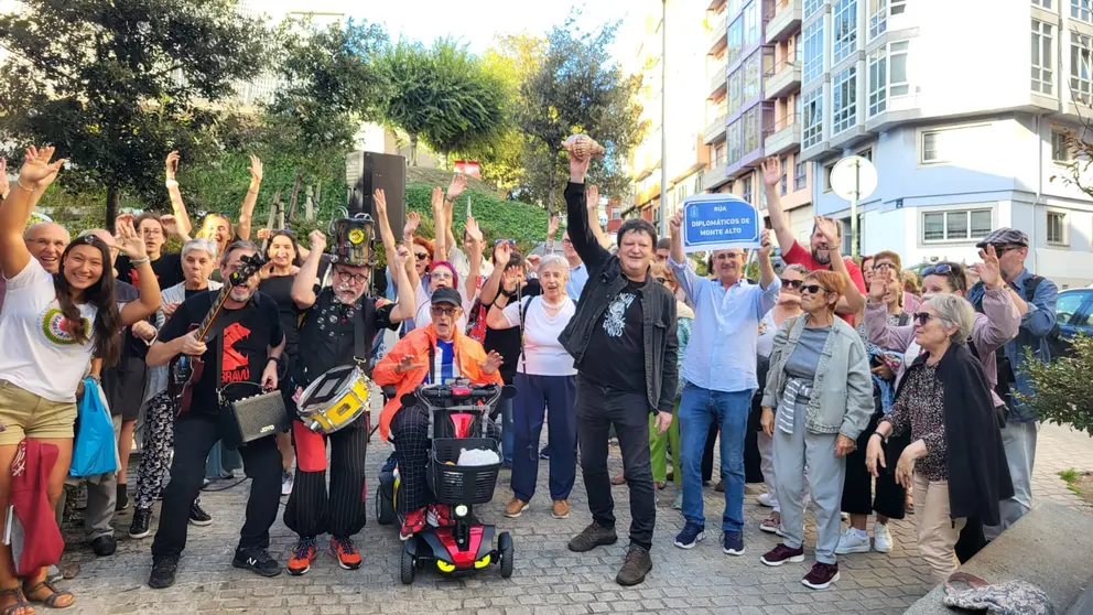 Acto de celebraci&oacute;n da r&uacute;a Diplom&aacute;ticos de Monte Alto. 19 de setembro de 2025.
