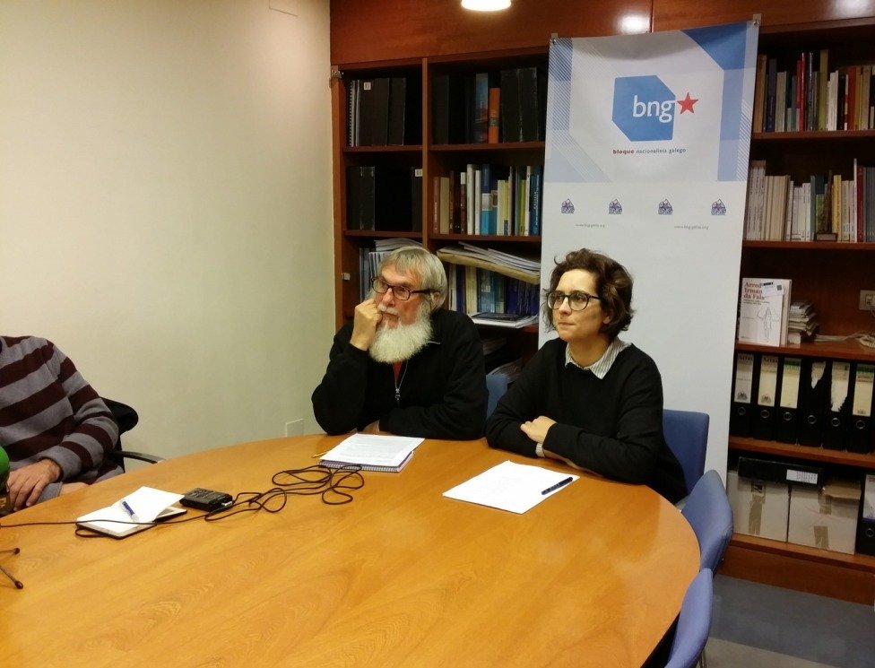 Momento da quenda de preguntas durante a rolda de prensa