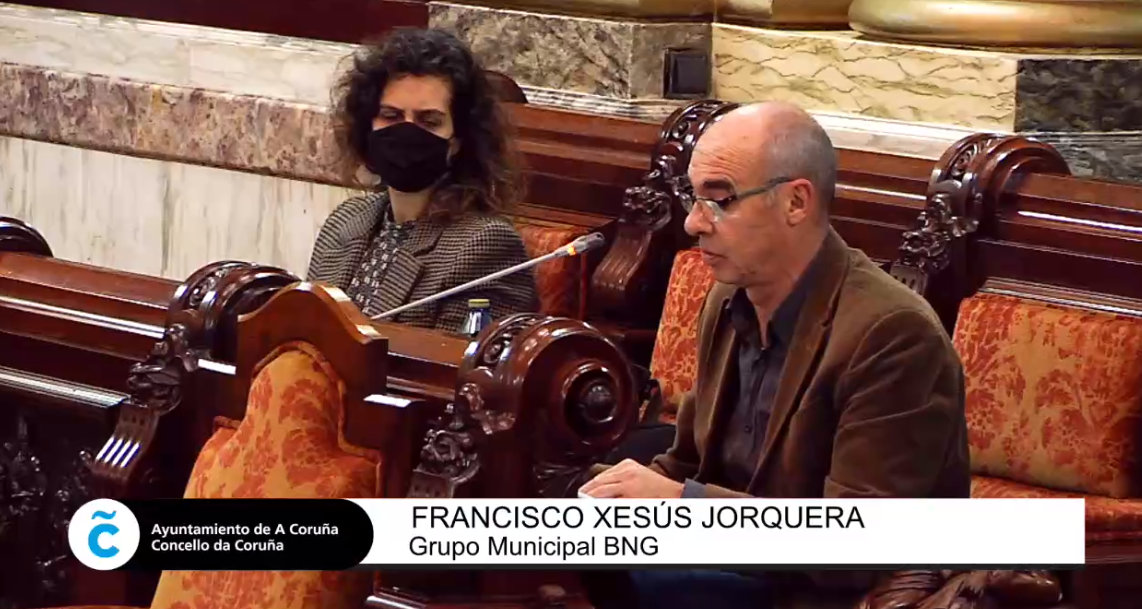 Francisco Jorquera no Pleno Extraordinario. Ordenanzas fiscais.