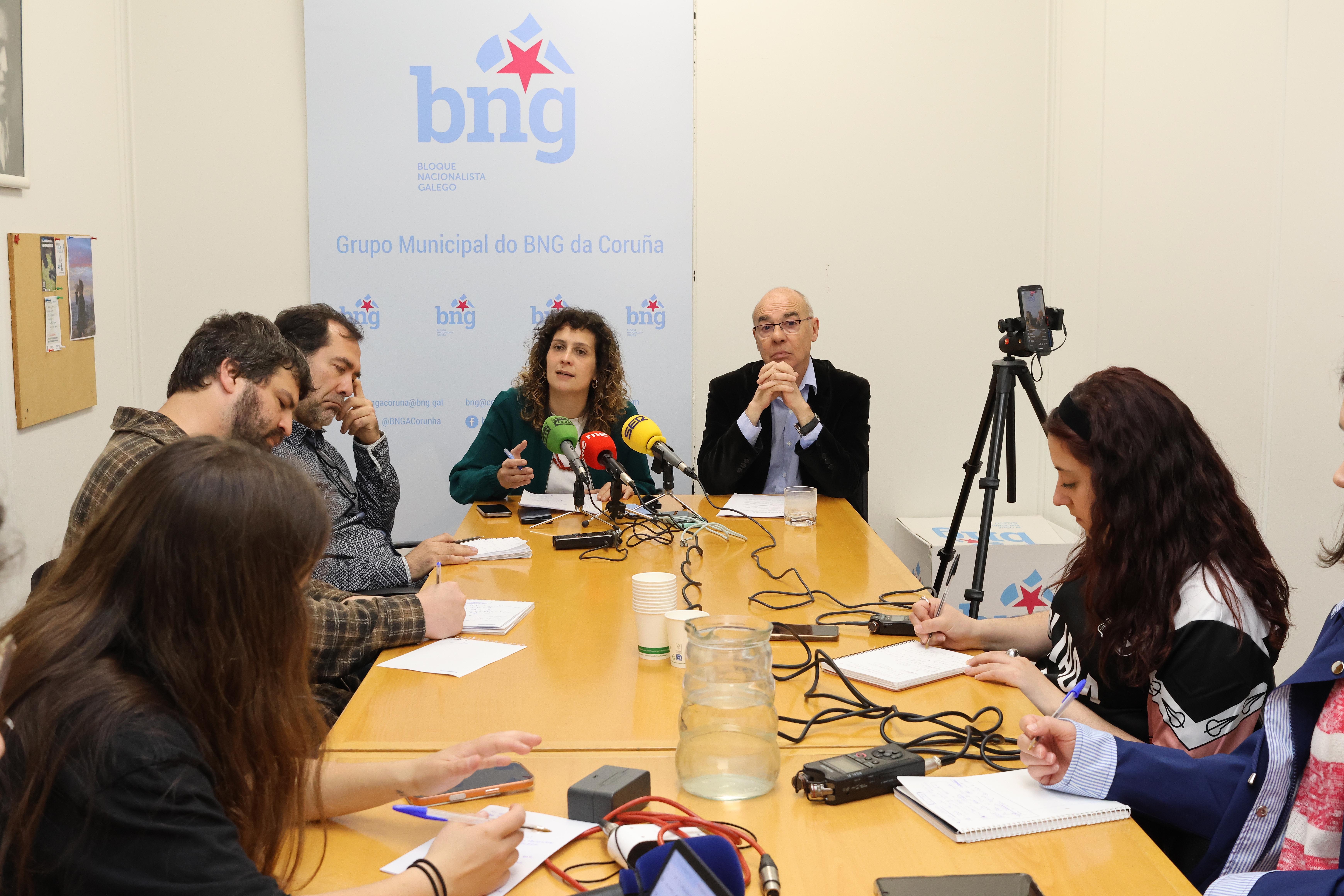 Conferencia de prensa situación económica Concello