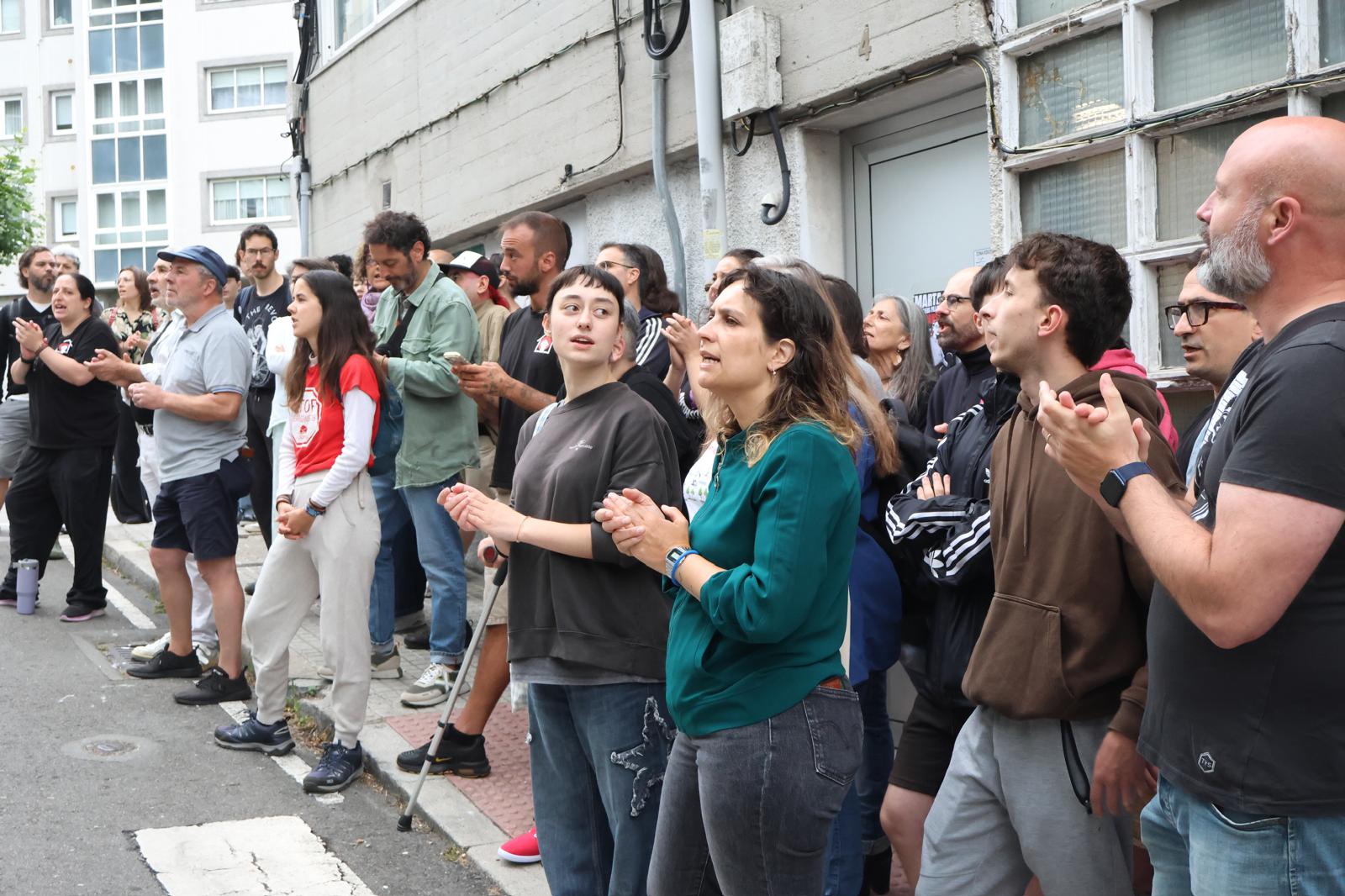 Concentración desafiuzamento Marta 2
